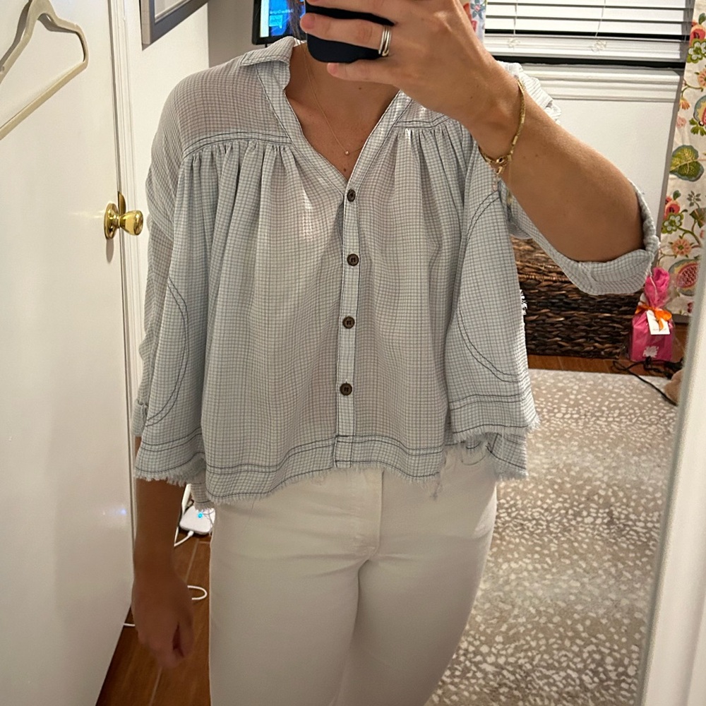 We the Free- free people blouse